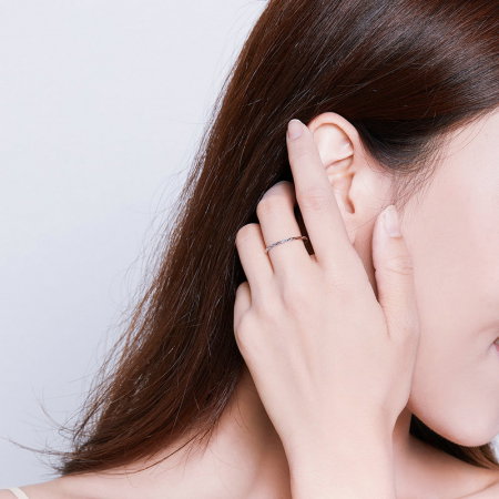 Inel argint cu model romboid [4]