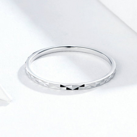 Inel argint cu model romboid [3]