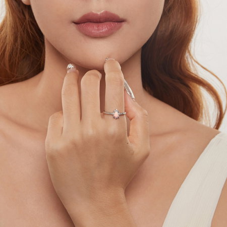 Inel argint cu opal sintetic [9]