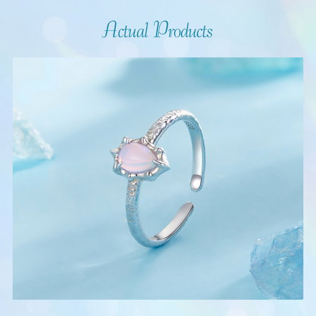 Inel argint cu opal sintetic [17]