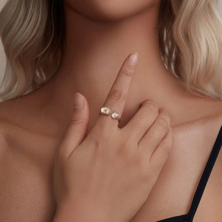 Inel argint cu Orhidee [7]