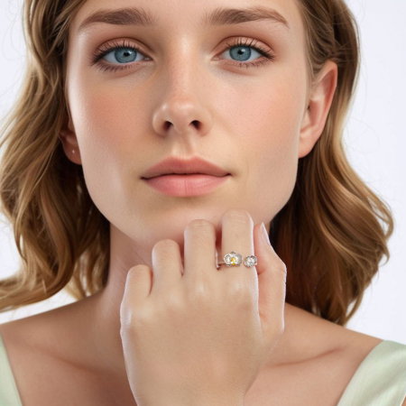 Inel argint cu Orhidee [1]