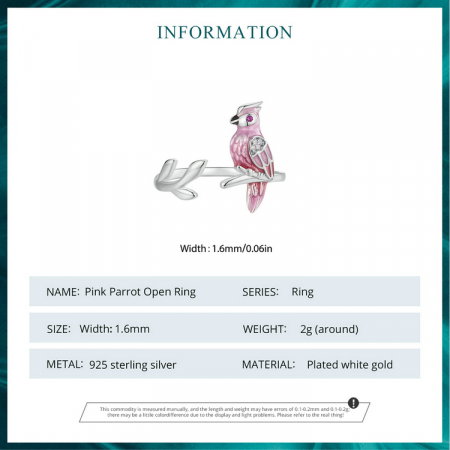 Inel argint cu papagal [9]