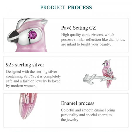 Inel argint cu papagal [8]