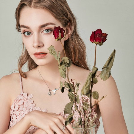 Inel argint cu pasare Colibri [9]