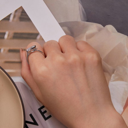 Inel argint cu pisicuta [6]