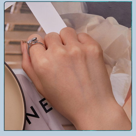 Inel argint cu pisicuta [7]