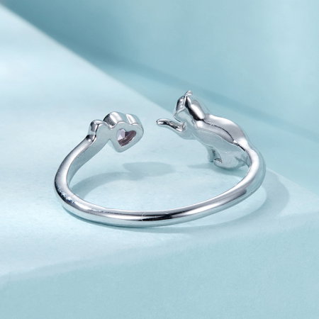 Inel argint cu pisicuta [4]