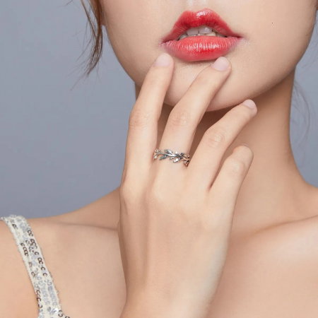 Inel argint cu ramurica [1]