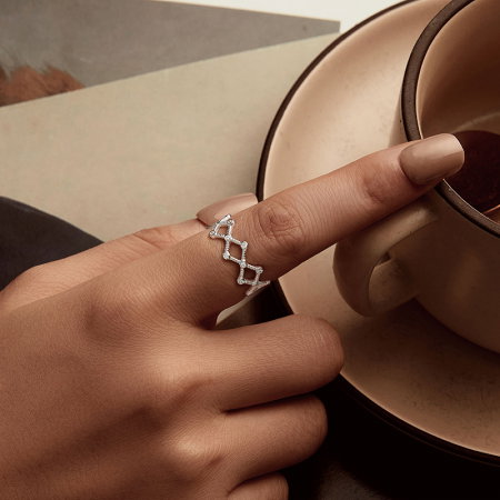 Inel argint cu romburi [7]