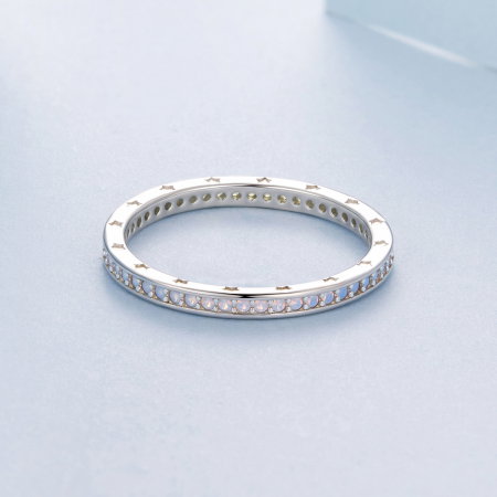 Inel argint cu stelute si Opal [5]