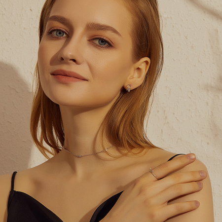 Inel argint cu trei inimioare [2]