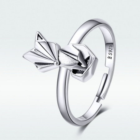 Inel argint reglabil cu vulpe [1]