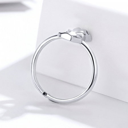 Inel argint reglabil cu vulpe [6]