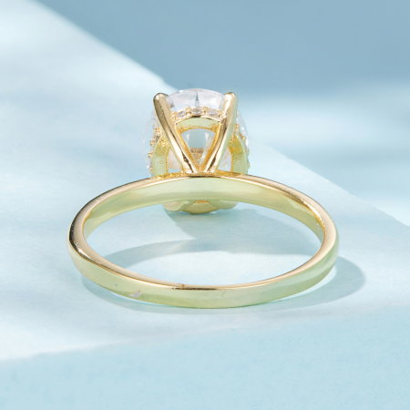 Inel argint cu Zirconia oval [5]