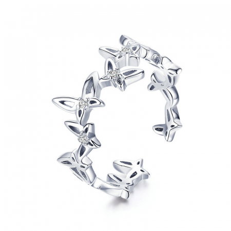 Inel argint Dansul Fluturilor [6]