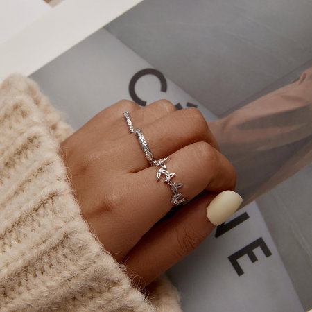 Inel argint Dansul Fluturilor [8]