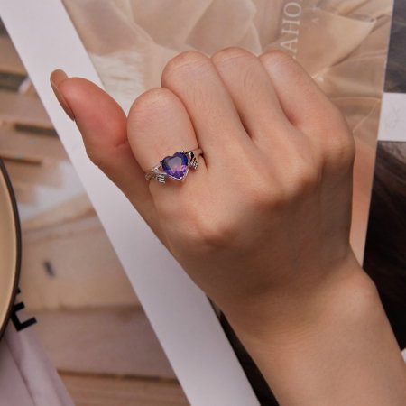 Inel argint dragoste protejata [6]