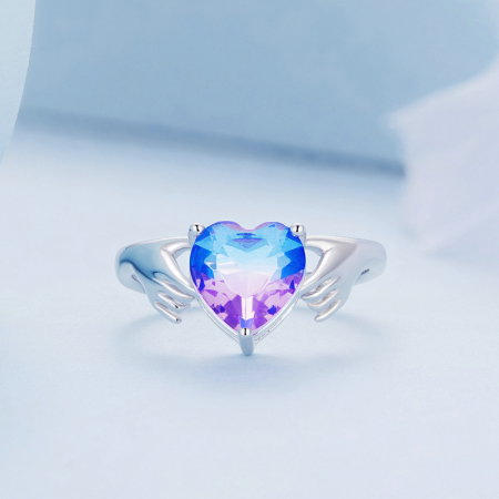 Inel argint dragoste protejata [2]