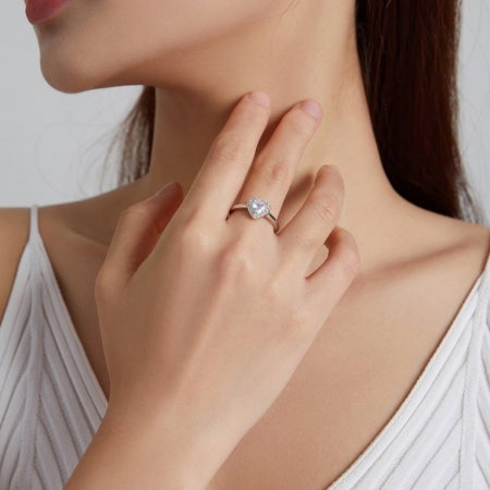 Inel argint dragoste stralucitoare [1]