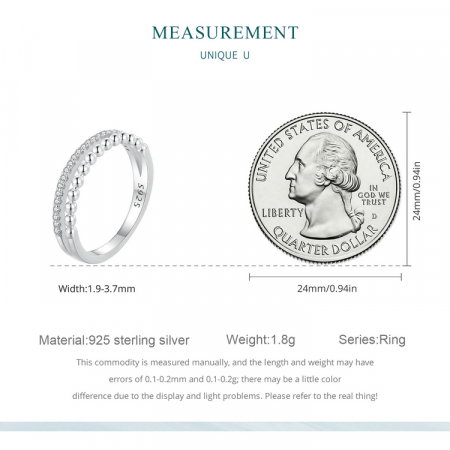 Inel argint dublu [10]