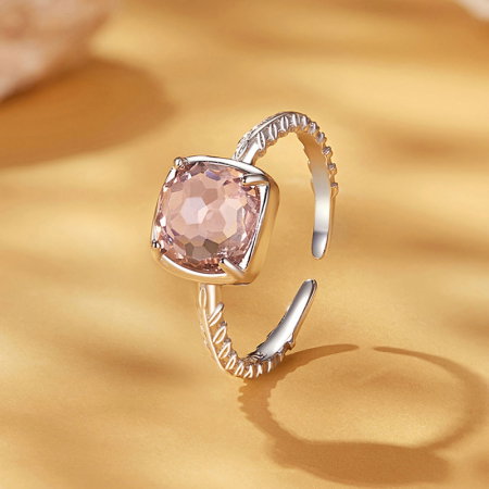 Inel argint elegant cu cristal [2]