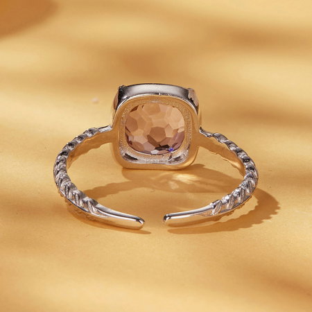 Inel argint elegant cu cristal [6]