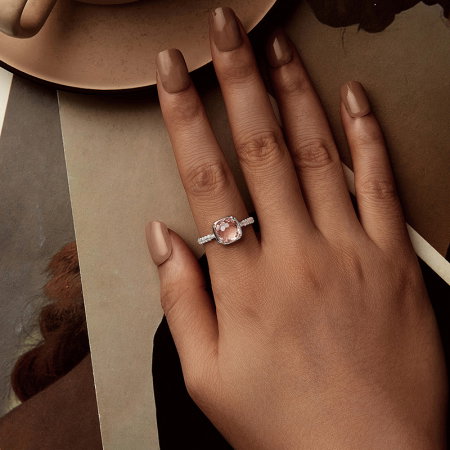 Inel argint elegant cu cristal [7]