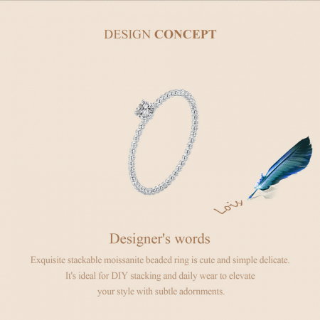 Inel argint elegant cu Moissanit [7]