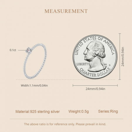 Inel argint elegant cu Moissanit [9]