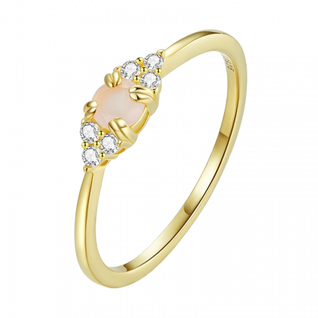 Inel argint elegant cu zirconii [10]