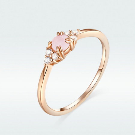 Inel argint elegant cu zirconii [8]