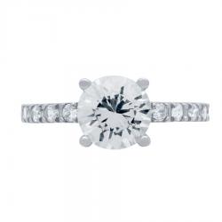 Inel argint 925 elegant cu zirconii [1]