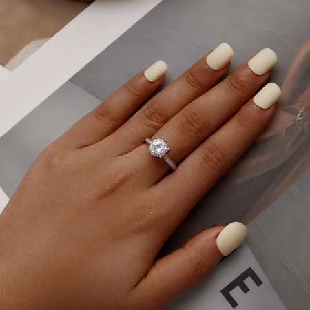 Inel argint Eleganta Eterna [6]