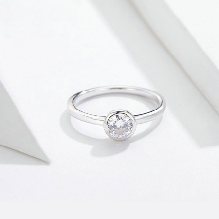 Inel argint minimalist Eleganta Simplitatii [4]