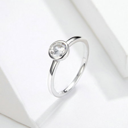 Inel argint minimalist Eleganta Simplitatii [5]