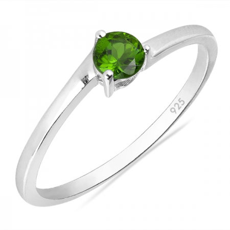 Inel argint Elinor, 925, cu cromdiopsid - IVA0029 [0]