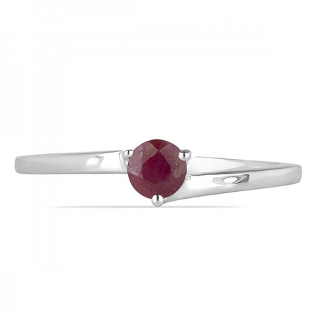 Inel argint Elinor, 925, cu rubin - IVA0023 [1]