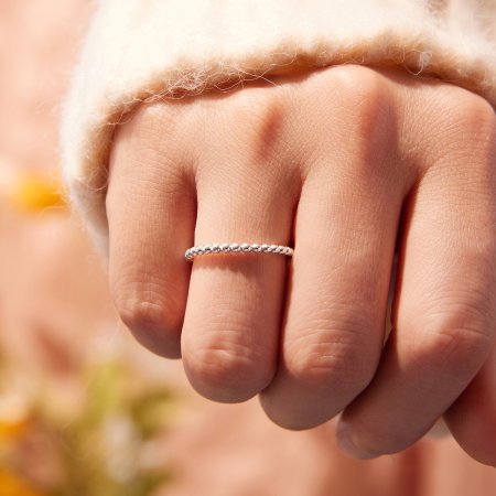 Inel argint Eternity [9]