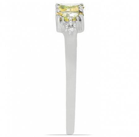 Inel argint eternity cu 5 pietre de citrin - IVA0097 [6]