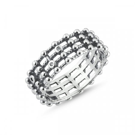 Inel argint Eternity cu zirconii [0]