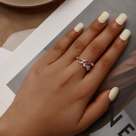 Inel argint fagure [6]