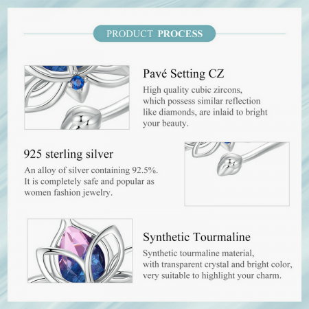 Inel argint floare de lotus [9]