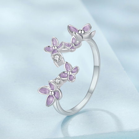 Inel argint Flori de Liliac [3]