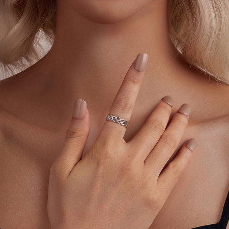 Inel argint impletit [6]