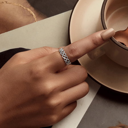 Inel argint impletit [1]