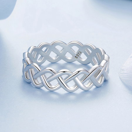 Inel argint impletit [4]