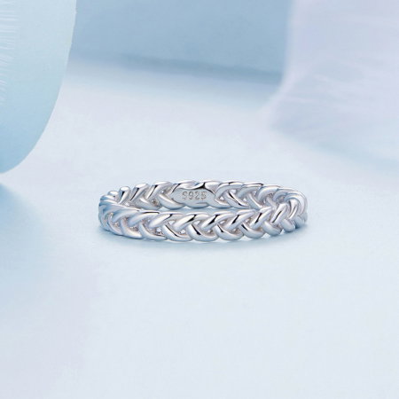 Inel argint impletit [2]