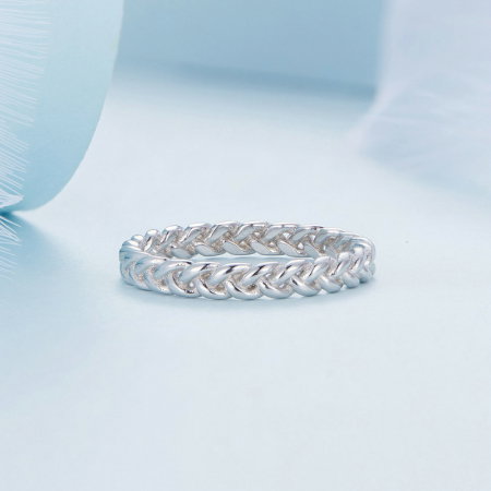 Inel argint impletit [3]