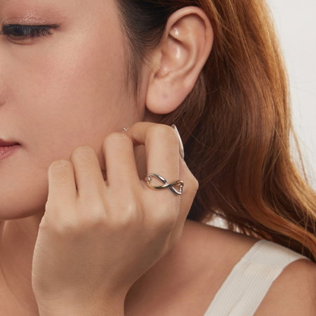 Inel argint Infinit [1]